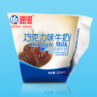 海河乳业 巧克力牛奶 巧克力味 220ml*20袋