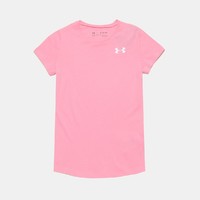 女大童款 棉质舒适短袖运动休闲T恤 M 粉色