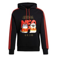 adidas NEO 21新春系列 M CNY WW HDY 吾皇万睡联名款 男子运动套头衫 GS5187