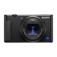 学生专享：SONY 索尼 ZV-1F 1英寸数码相机（9.4-25.7mm、F1.8）黑色