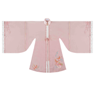钟灵记 汉服 芝芝桃桃 女士竖领对襟纱衫 ZLJ348
