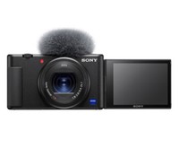 SONY 索尼 ZV-1 1英寸数码相机（9.4-25.7mm、F1.8）黑色