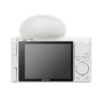 PLUS会员：SONY 索尼 ZV-1 1英寸数码相机（9.4-25.7mm、F1.8）白色