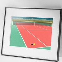德国艺术家 Rosi Feist 《内华达网球场》Nevada Tennis Court II