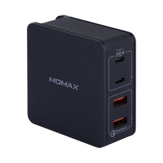 MOMAX 摩米士 66W 双PD+双QC3.0 智能充电器