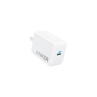 Anker 安克 A2718 手机充电器 Type-C 65WPD快充 + 双Type-C口 100W数据线 1.8m 白色