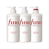 Fino 芬浓 透润美容液洗护套装柔顺洗护套装染烫修护550ml*2