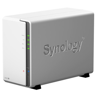 群晖（Synology）DS220j 两盘位 NAS网络存储服务器 （无内置硬盘）