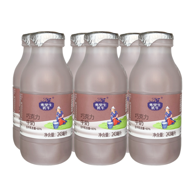 FRISIAN COW 弗里生乳牛 巧克力牛奶 243ml*6瓶