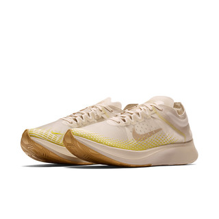 NIKE 耐克 Zoom Fly Sp Fast 中性跑鞋 AT5242-174 卡其/黄色 43