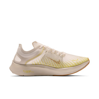 NIKE 耐克 Zoom Fly Sp Fast 中性跑鞋 AT5242-174 卡其/黄色 43
