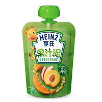 Heinz/亨氏乐维滋蔬乐2+2果汁泥120g 亨氏蔬乐2+2系列果泥婴儿果泥吸吸乐 宝宝水果泥辅食宝宝零食
