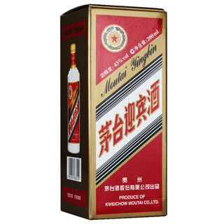 MOUTAI 茅台 茅台迎宾酒 43%vol 酱香型白酒 200ml*6瓶 整箱装