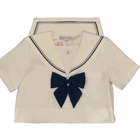 酱爆与暖冬 岸京女中 JK制服 水手服 女士夏服上衣 S