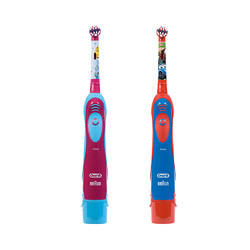 Oral-B 欧乐-B 儿童电动牙刷3岁以上牙刷电池旋转式小圆DB4510