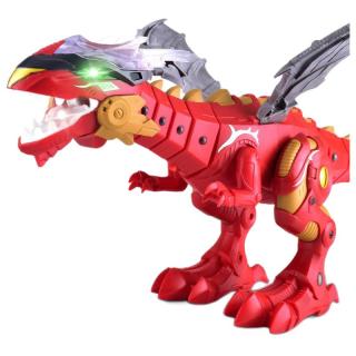 贝利雅电动机械恐龙霸王龙472718cm红色