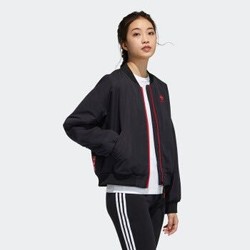 adidas 阿迪达斯 三叶草 CNY Bomber 新年款 杨幂同款 GN9071 女士运动棉服