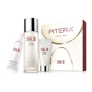 SK-II PITERA精华系列环采礼盒装 (神仙水75ml+洁面霜20g+小灯泡10ml)