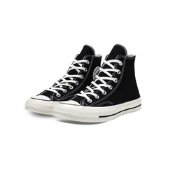 Converse/匡威1970s三星标黑色高低帮情侣帆布鞋162050C