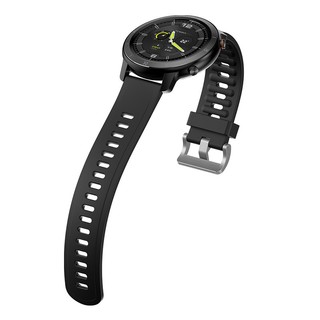 ticwatch GTX 智能手表 33mm 黑色 TPU表带（扬声器）