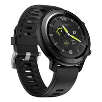 TicWatch GTX 智能手表 33mm 黑色 TPU表带 带扬声器