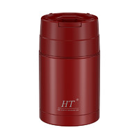 慧太 HT-MS2020 焖烧杯（800ml、316不锈钢、星耀红)