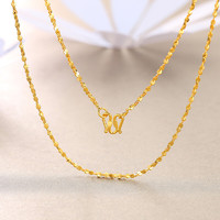 CHJ JEWELLERY XXG30000066 QVG30000143 黄金项链 约2.65g