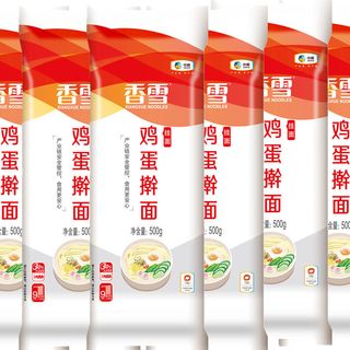 香雪 500gx10袋面条中粮出品粗粮鸡蛋面条早餐面炸酱面条 挂面 香雪