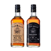 NEW BIILLY 纽铂利 威士忌组合装 40%vol 700ml*2瓶（黑杰克700ml+黄杰克700ml）