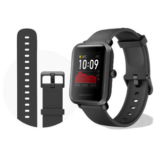 AMAZFIT 跃我 1S 青春版 智能手表 32.5mm 暖粉色 TPU表带 8MB（ECG、GPS）