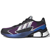 adidas 阿迪达斯 A3 Boost 中性跑鞋 FZ3550 紫色/黑色/银色 46.5