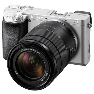 SONY 索尼 Alpha 6300M APS-C画幅 微单相机 银色 E 18-135mm F3.5 OSS 变焦镜头 单头套机