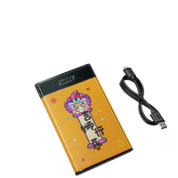 UNITEK 优越者 Y-3036 2.5英寸SATA硬盘盒 USB3.0 Y-3036 彩绘款吉狮行乐