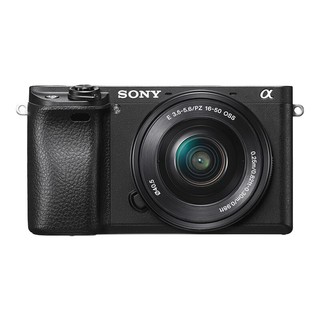 SONY 索尼 Alpha 6300L APS-C画幅 微单相机 黑色 E PZ 16-50mm F3.5 OSS 变焦镜头 单头套机