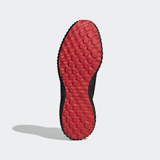 adidas 阿迪达斯 Alpha Bounce 1 中性跑鞋 GZ8991 黑色/橙色/红色 36