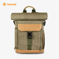 TARION德国摄影包单反专业相机包双肩背包SP01 帆布-绿色