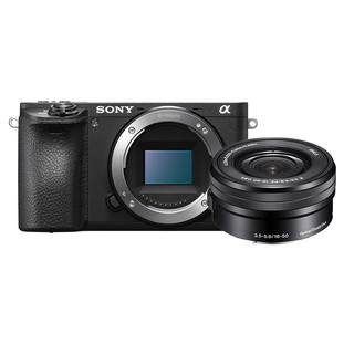 SONY 索尼 Alpha 6500 APS-C画幅 微单相机 黑色 E PZ 16-50mm F3.5 OSS 变焦镜头 单头套机