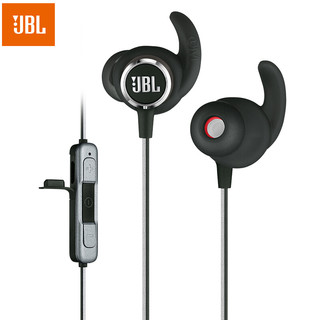 JBL 杰宝 Reflect Mini BT 2.0入耳式无线运动蓝牙耳机  通用耳麦 黑色