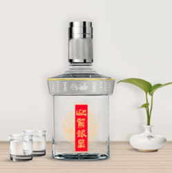 YINGBIN 迎宾 银星 42%vol 浓香型白酒 520ml 单瓶装