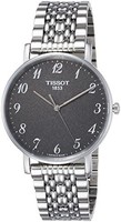 中亚prime会员：Tissot 男式石英不锈钢休闲手表，颜色：灰色（型号：T1094101107200）