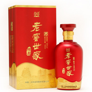 泸州老窖 老窖世家 精品 52%vol 白酒 500ml*6瓶 整箱装