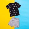 adidas 阿迪达斯 运动儿童套装婴童装夏季满标短袖T恤休闲短裤