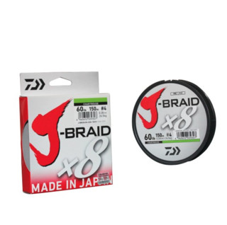 DAIWA 达亿瓦 J-BRAID X8 PE钓鱼线 09002024 草绿色 2号 150m