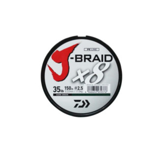 DAIWA 达亿瓦 J-BRAID X8 PE钓鱼线 09002024 墨绿色 1.2号 150m