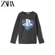 ZARA 新款 童装男童 索尼互动娱乐PLAYSTATION印花T恤06208795807