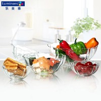 Luminarc 乐美雅 钢化玻璃餐具套装 6件套