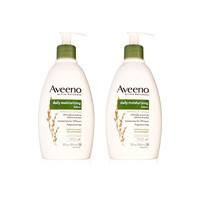 Aveeno 艾惟诺 燕麦保湿身体乳液 354毫升/瓶 2件装