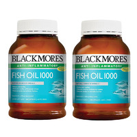 BLACKMORES 澳佳宝 原味深海鱼油 400粒*2瓶