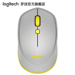 罗技（Logitech） M337蓝牙无线鼠标笔记本台式电脑办公mac鼠标 M337灰色