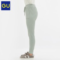 GU 极优 GU321002100 女装运动风松紧长裤